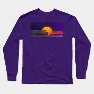 Retro Railroad Long Sleeve T-Shirt